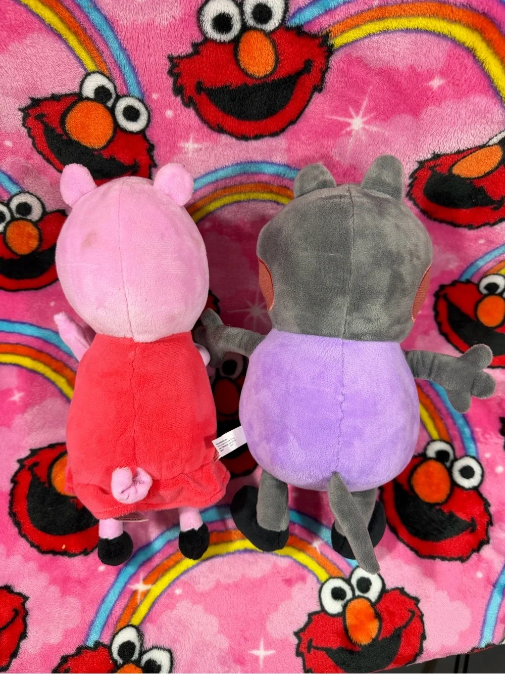 Peppa Pig & Danny Dog Plush Bundle Stuffed Animals Soft Toy Set